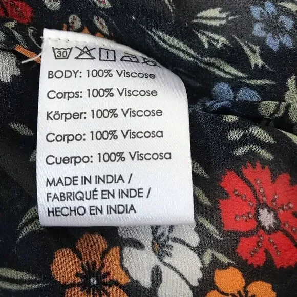 Anthropologie Floreat Gorgeous Floral Print Kimono - Picture 4 of 6